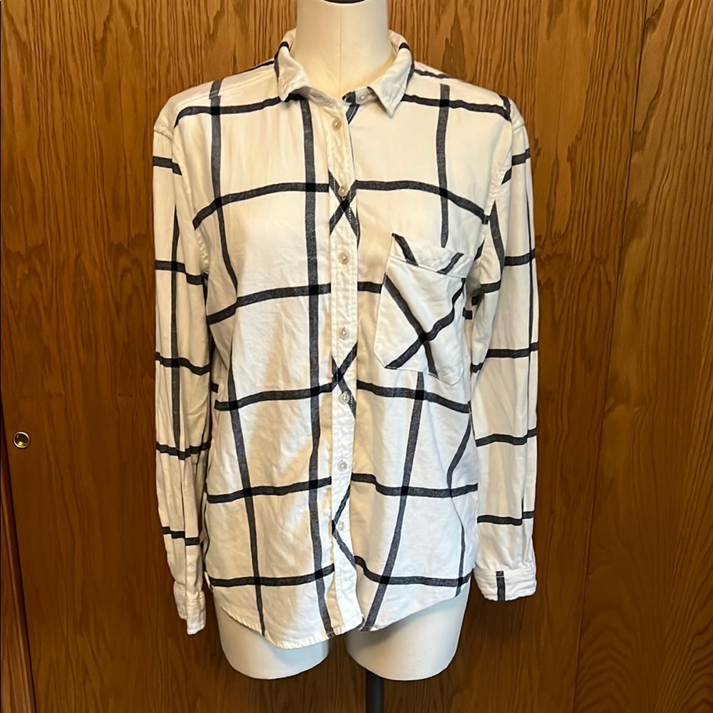 BDG Plaid Button-Up Shirt